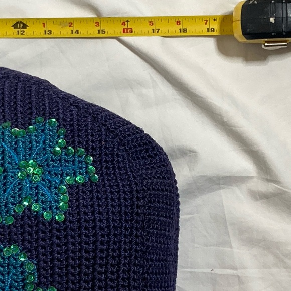 Vintage 2000s Blue and Teal Flowers - Picture 12 of 12